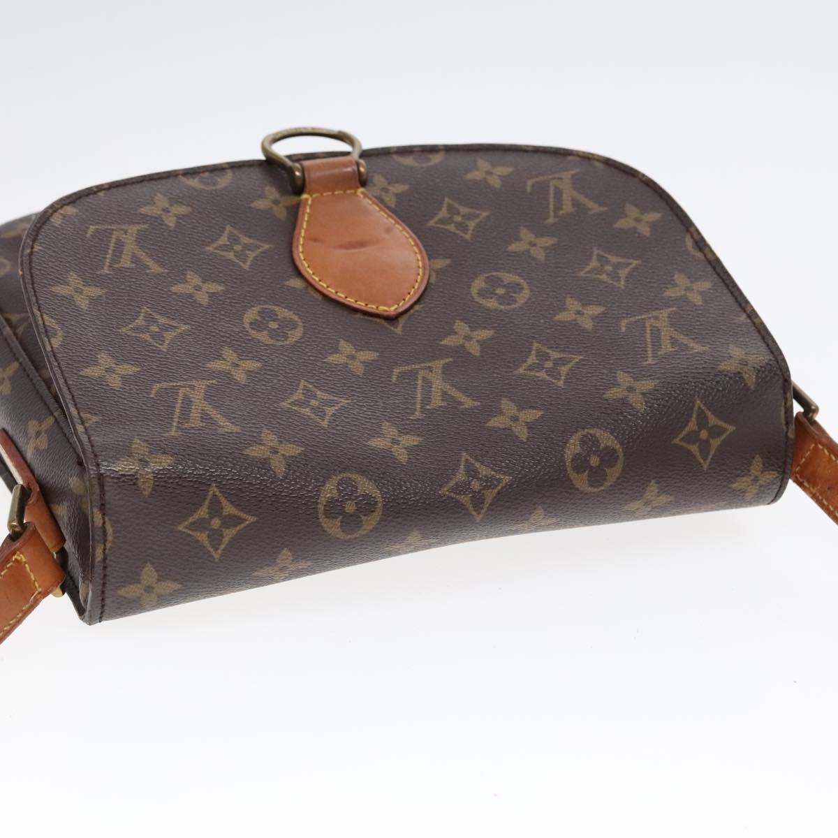 LOUIS VUITTON Monogram Saint Cloud GM Shoulder Bag M51242 LV Auth ep5853