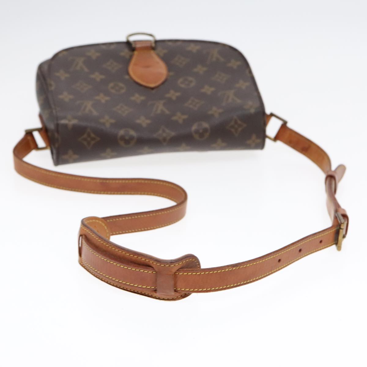 LOUIS VUITTON Monogram Saint Cloud GM Shoulder Bag M51242 LV Auth ep5853