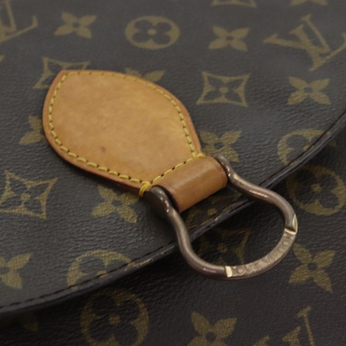 LOUIS VUITTON Monogram Saint Cloud GM Shoulder Bag M51242 LV Auth ep5858