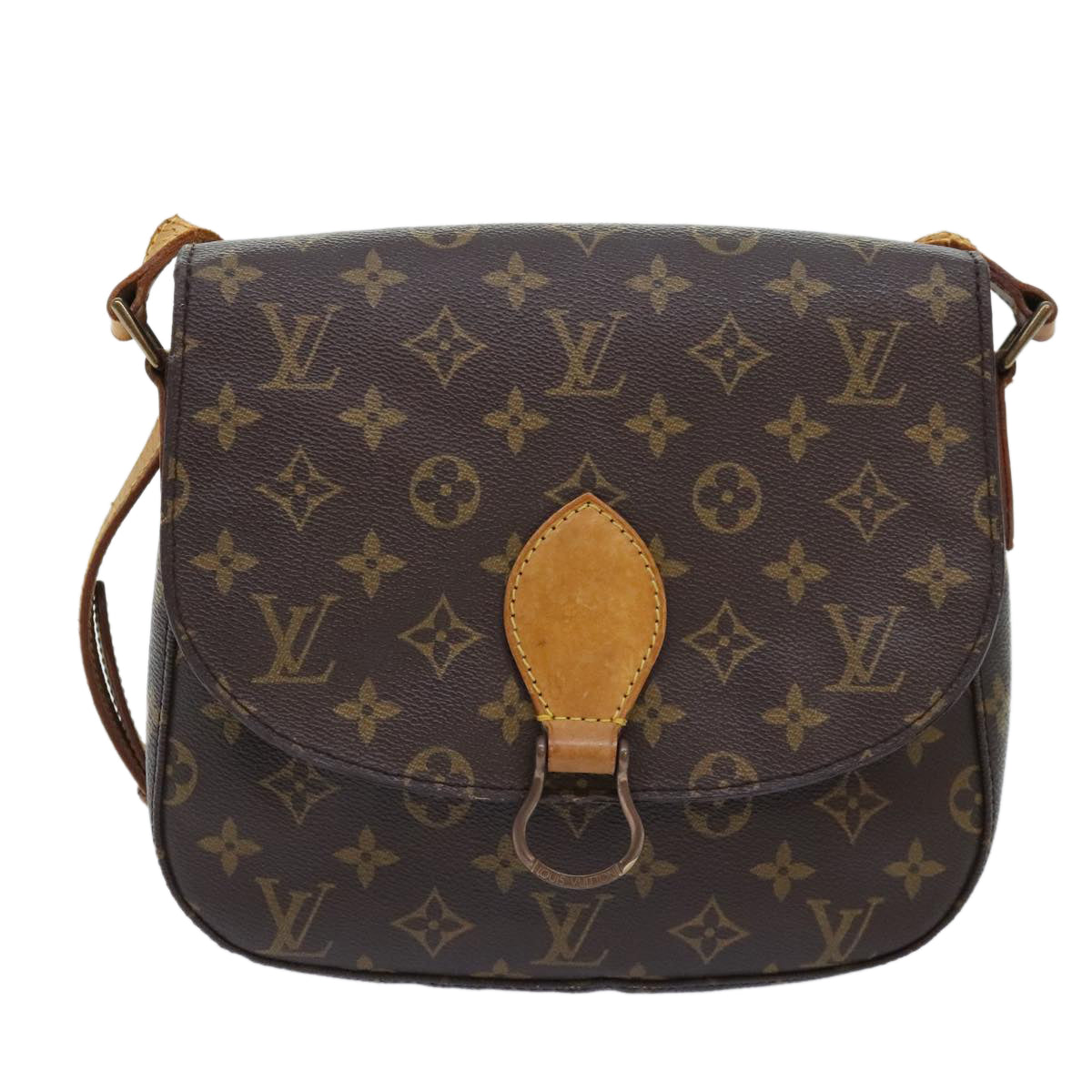 LOUIS VUITTON Monogram Saint Cloud GM Shoulder Bag M51242 LV Auth ep5858 - 0