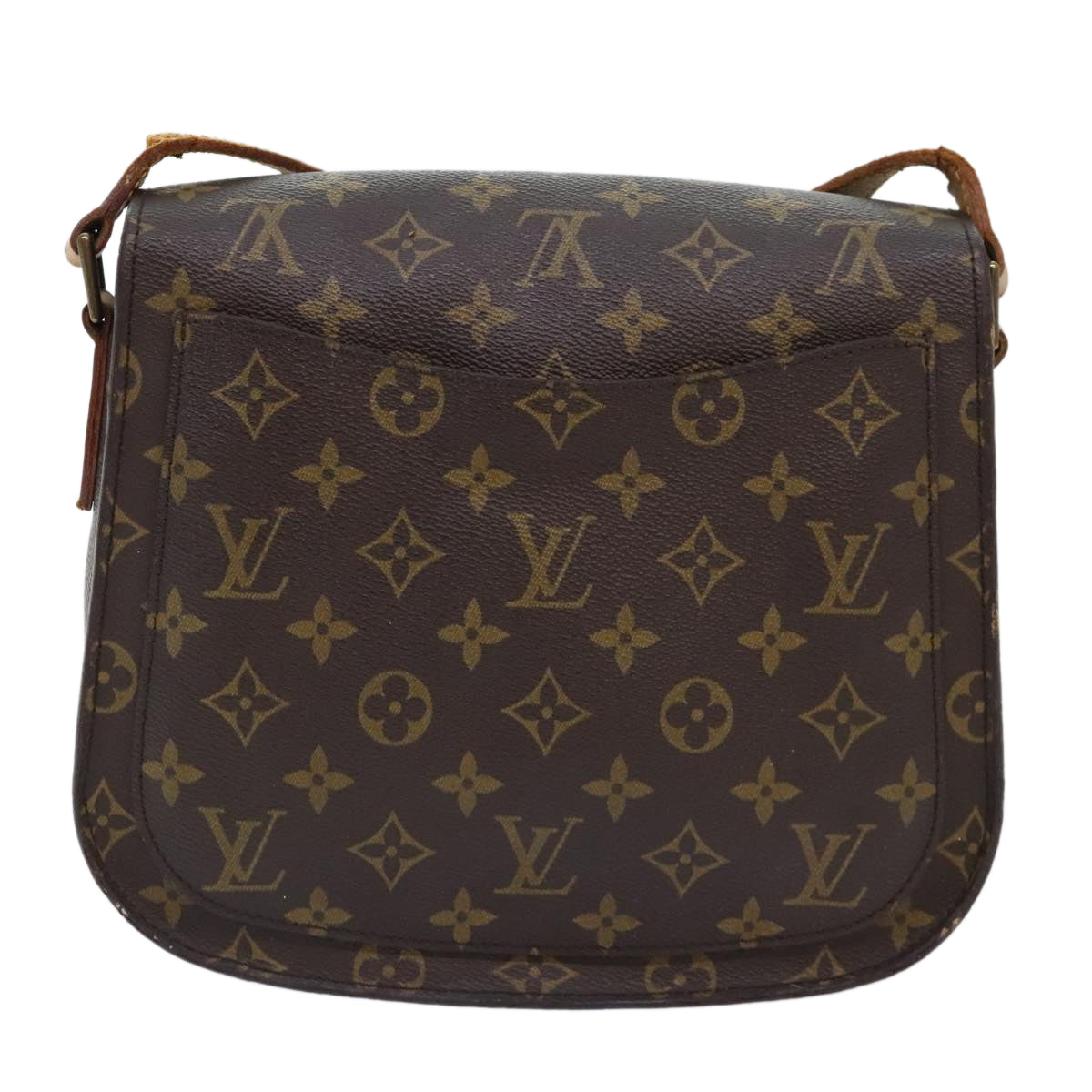 LOUIS VUITTON Monogram Saint Cloud GM Shoulder Bag M51242 LV Auth ep5858