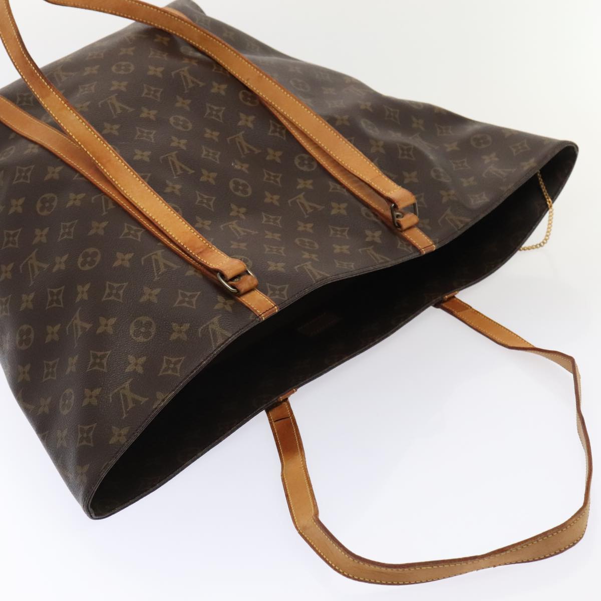 LOUIS VUITTON Monogram Sac Shopping GM Tote Bag M51110 LV Auth ep5878