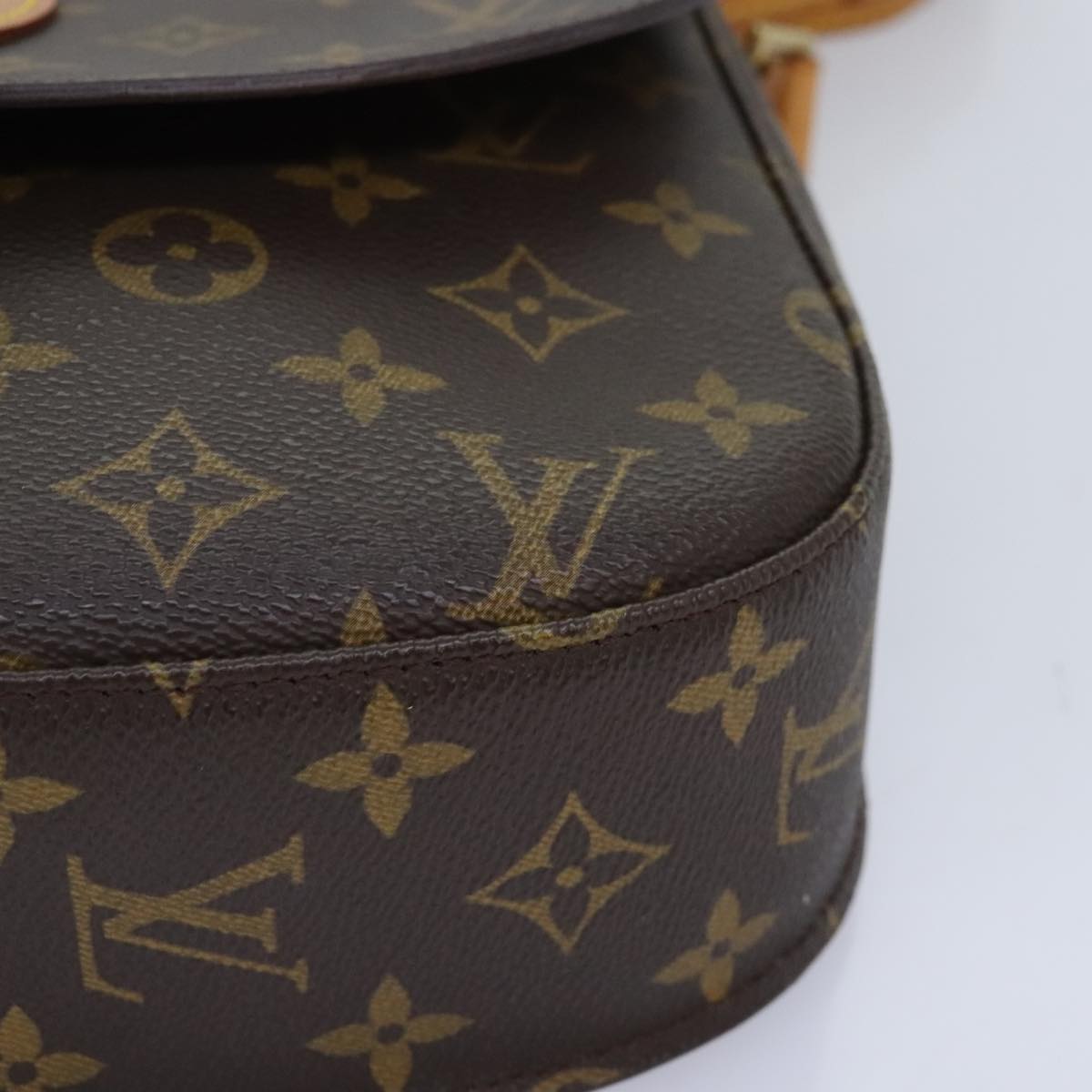 LOUIS VUITTON Monogram Saint Cloud GM Shoulder Bag M51242 LV Auth ep5879