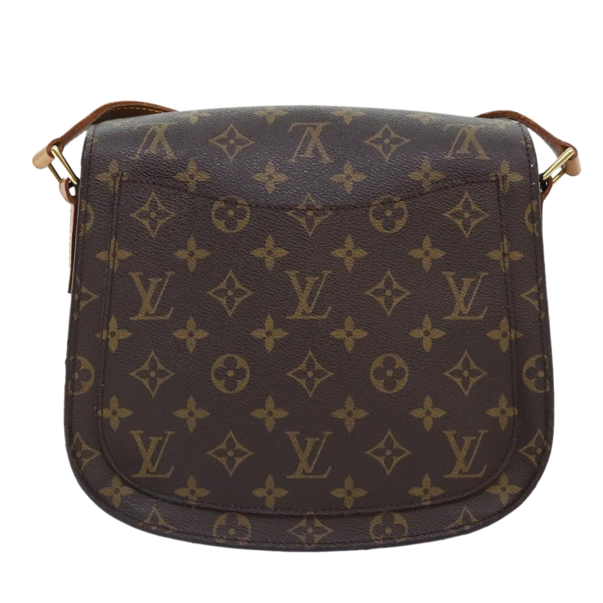 LOUIS VUITTON Monogram Saint Cloud GM Shoulder Bag M51242 LV Auth ep5879