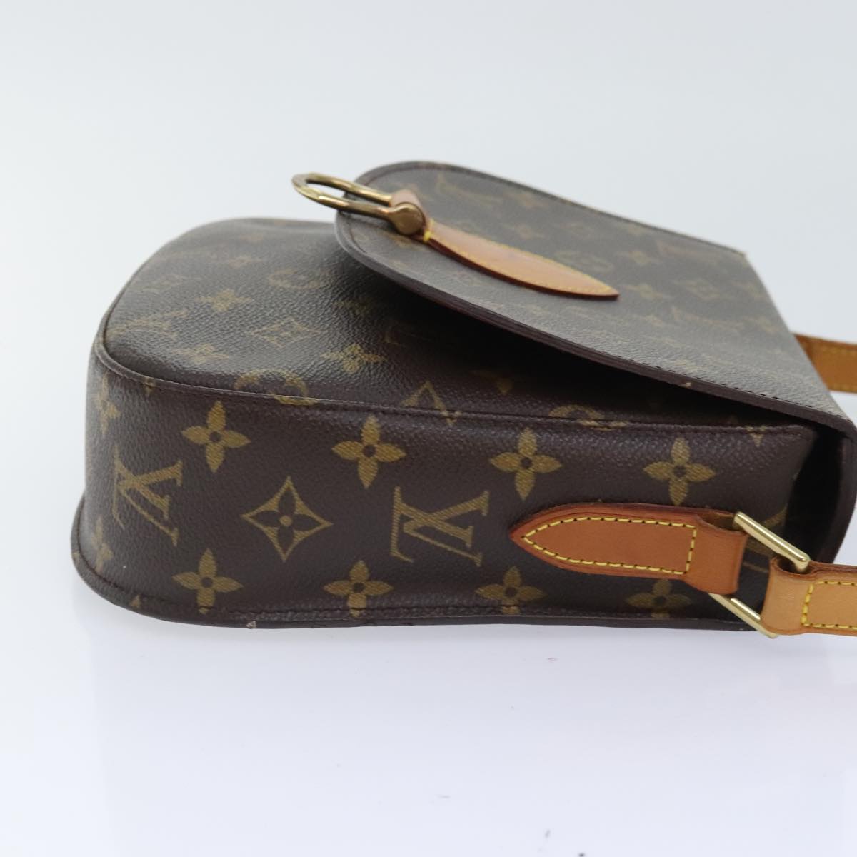 LOUIS VUITTON Monogram Saint Cloud GM Shoulder Bag M51242 LV Auth ep5879