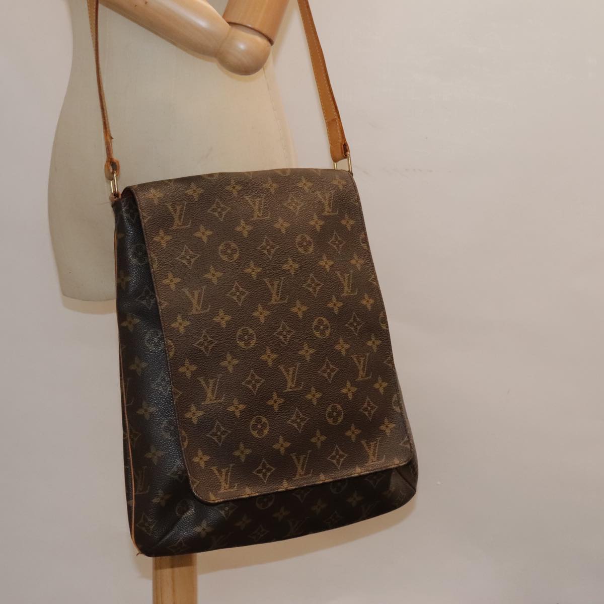 LOUIS VUITTON Monogram Musette Shoulder Bag M51256 LV Auth ep5887