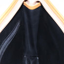 CELINE Clutch Bag Leather Black Gold Auth ep5897-18