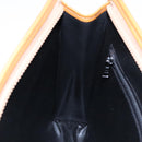 CELINE Clutch Bag Leather Black Gold Auth ep5897-19
