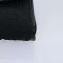Christian Dior Trotter Canvas Chain Shoulder Bag Gold Black Auth ep5899-15