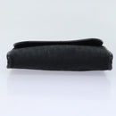 Christian Dior Trotter Canvas Chain Shoulder Bag Gold Black Auth ep5899-5