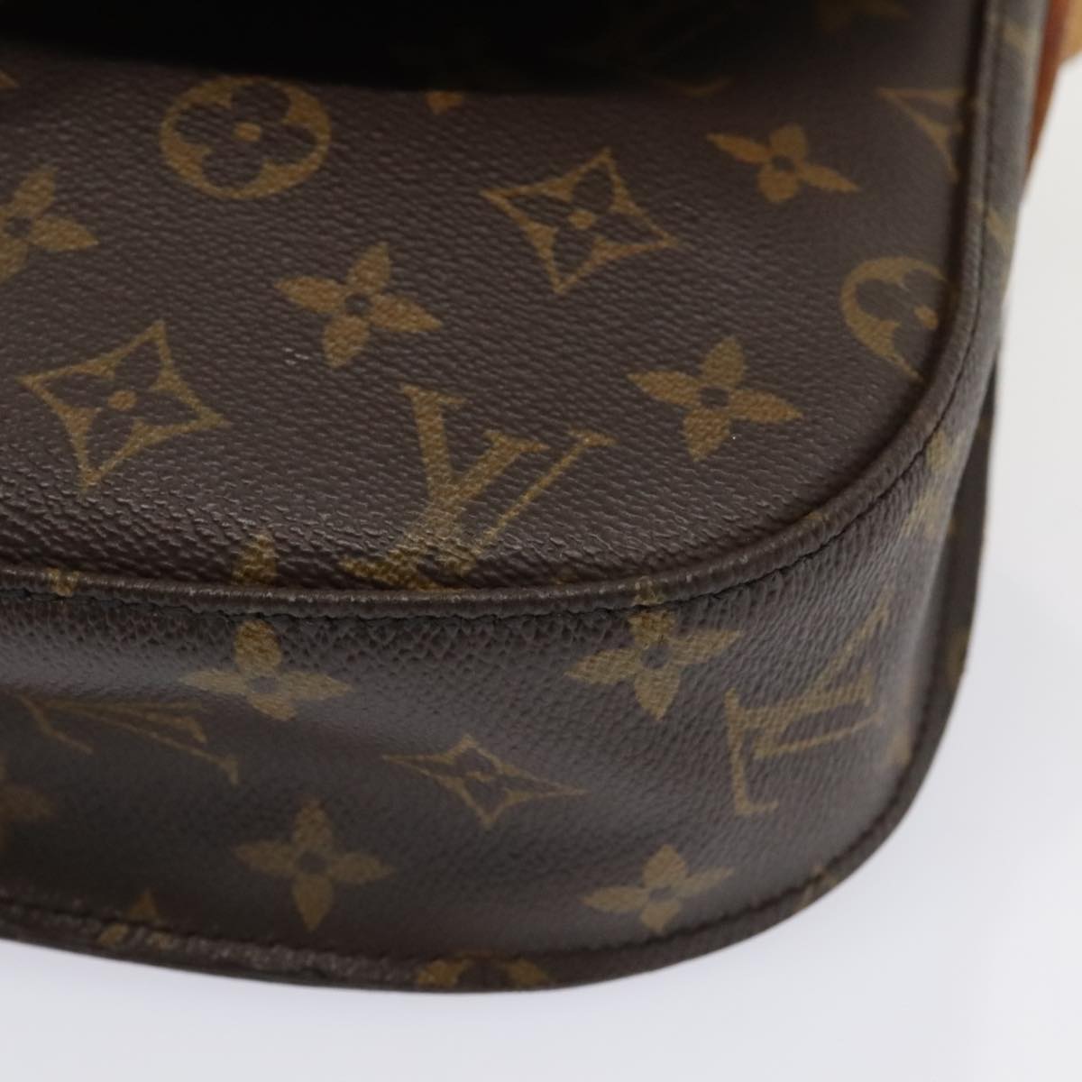 LOUIS VUITTON Monogram Saint Cloud GM Shoulder Bag M51242 LV Auth ep5914