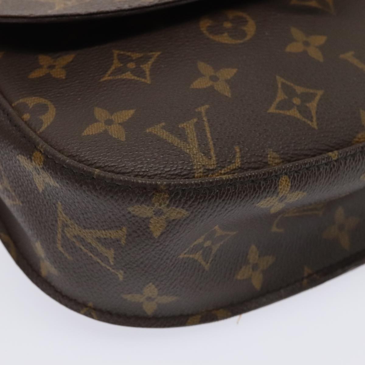 LOUIS VUITTON Monogram Saint Cloud GM Shoulder Bag M51242 LV Auth ep5914