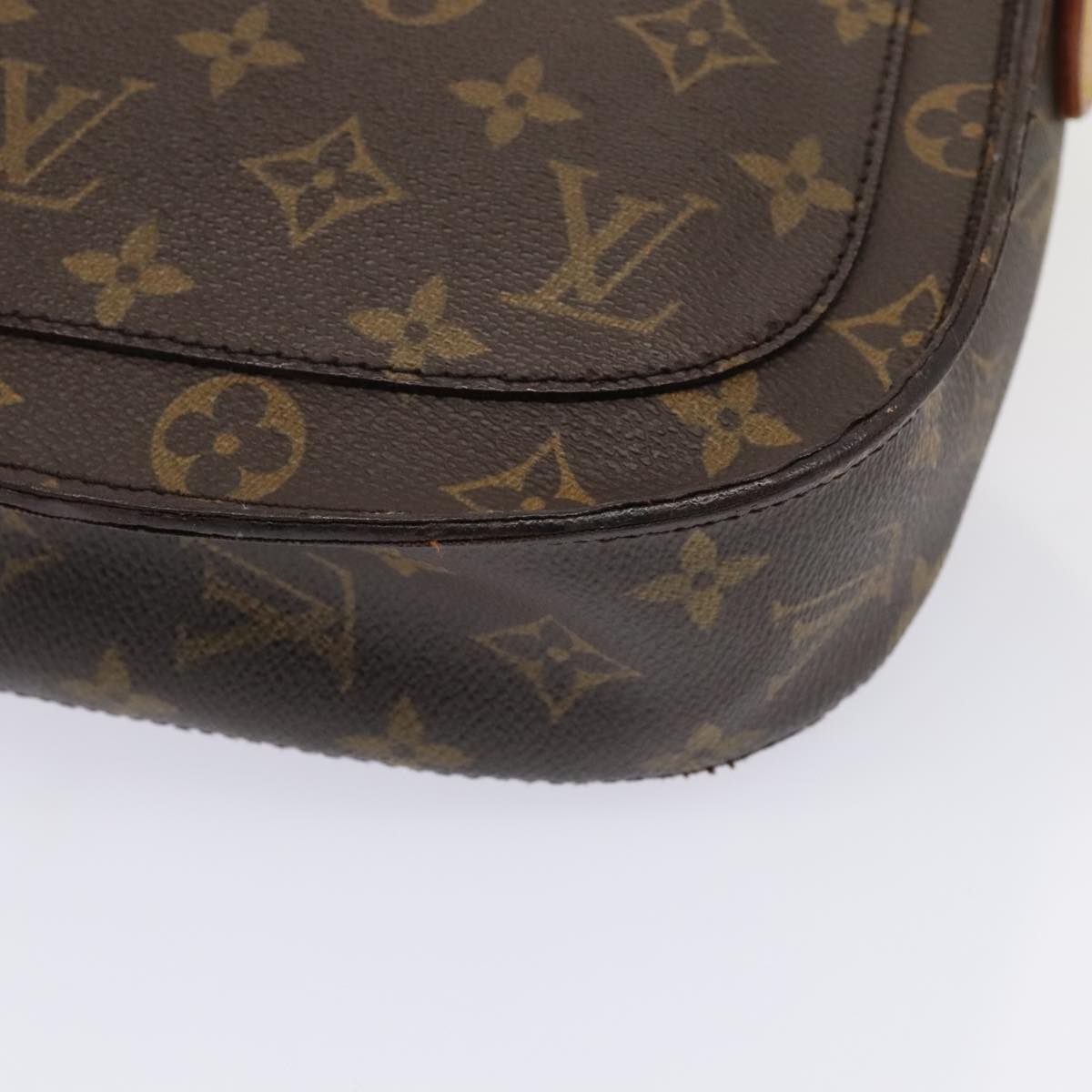 LOUIS VUITTON Monogram Saint Cloud GM Shoulder Bag M51242 LV Auth ep5914