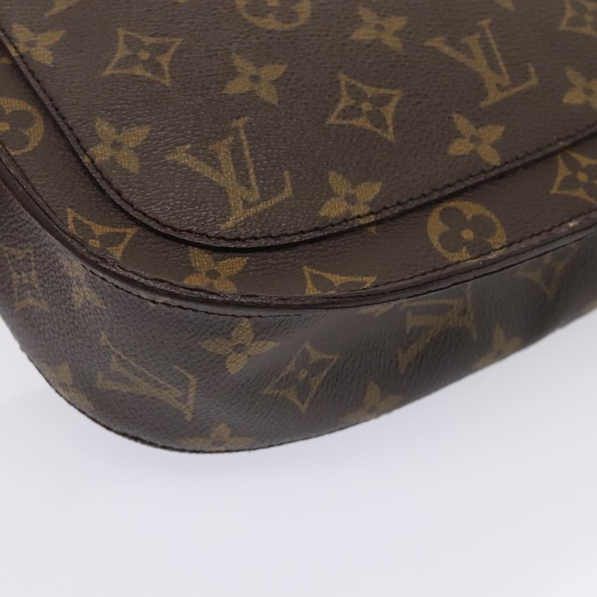 LOUIS VUITTON Monogram Saint Cloud GM Shoulder Bag M51242 LV Auth ep5914