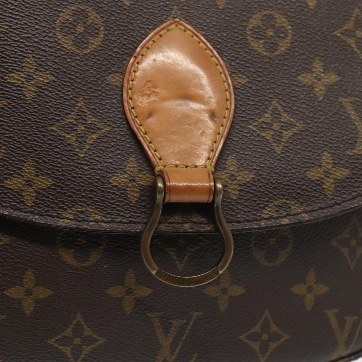 LOUIS VUITTON Monogram Saint Cloud GM Shoulder Bag M51242 LV Auth ep5914