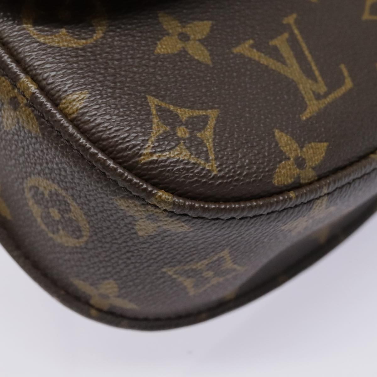 LOUIS VUITTON Monogram Saint Cloud MM Shoulder Bag M51243 LV Auth ep5922