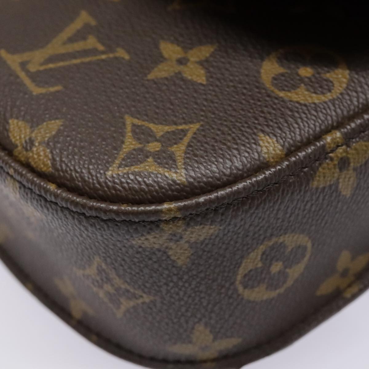 LOUIS VUITTON Monogram Saint Cloud MM Shoulder Bag M51243 LV Auth ep5922