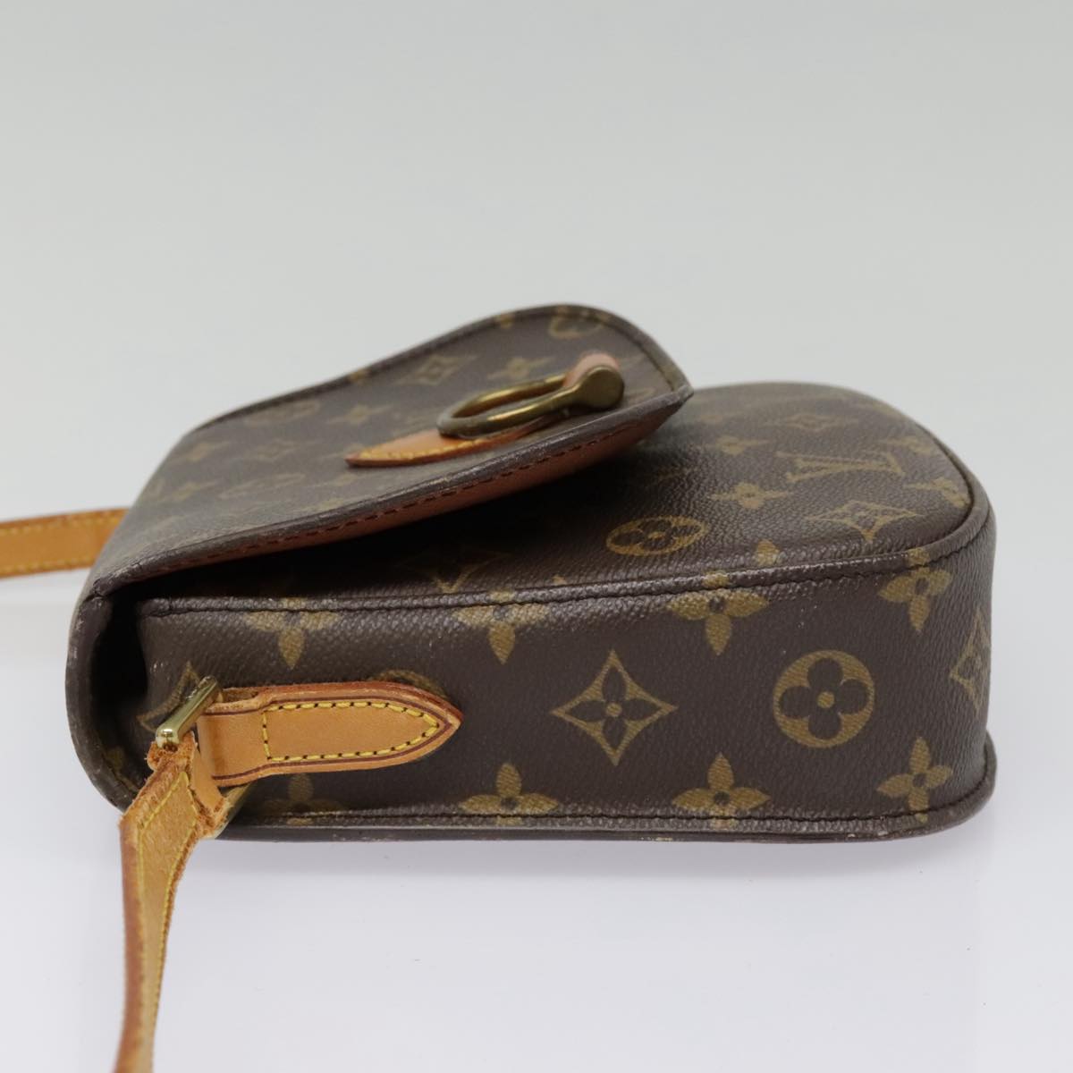 LOUIS VUITTON Monogram Saint Cloud MM Shoulder Bag M51243 LV Auth ep5922