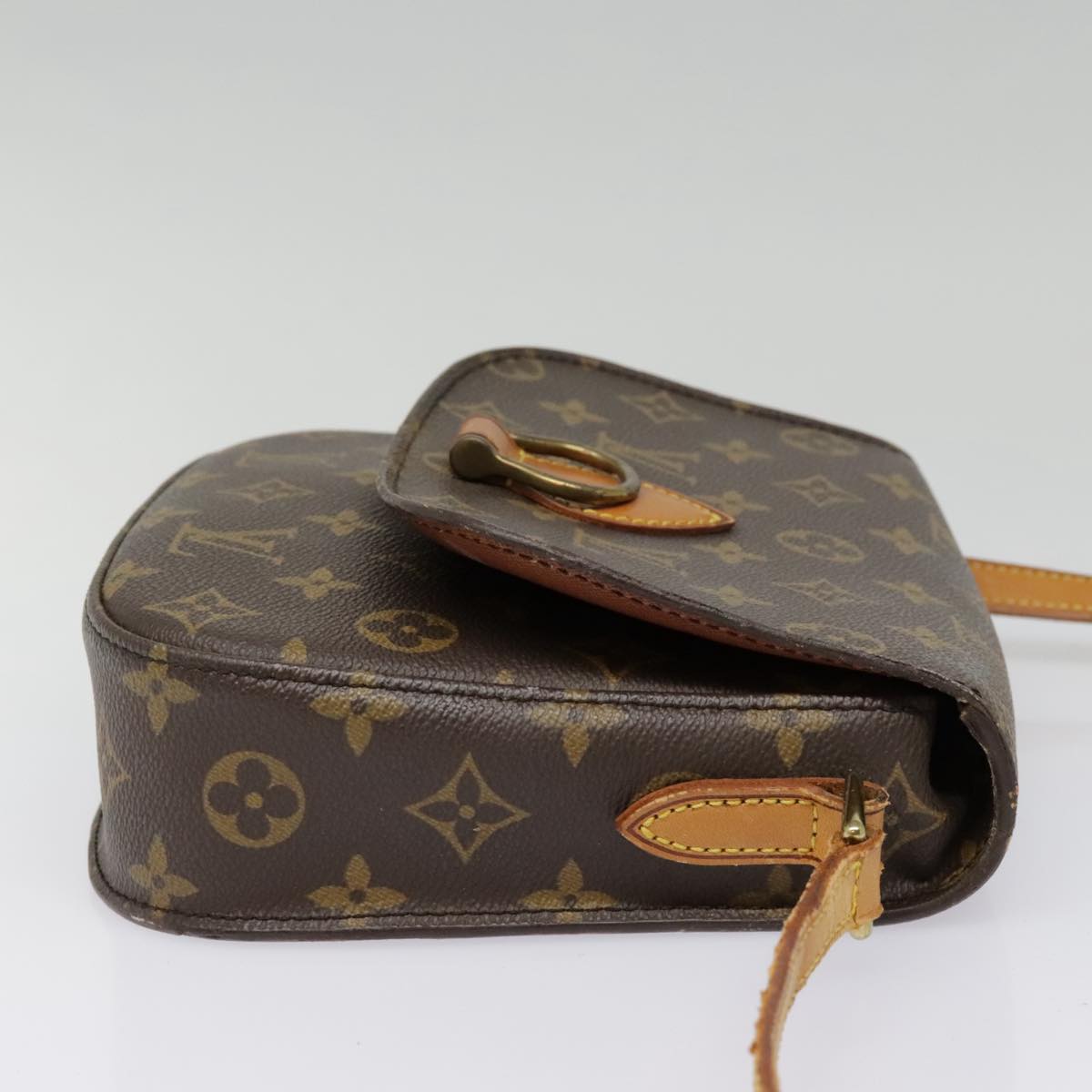 LOUIS VUITTON Monogram Saint Cloud MM Shoulder Bag M51243 LV Auth ep5922