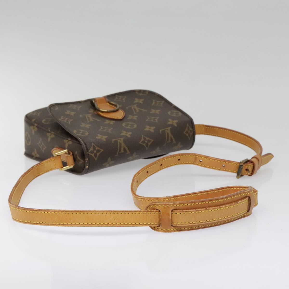 LOUIS VUITTON Monogram Saint Cloud MM Shoulder Bag M51243 LV Auth ep5922