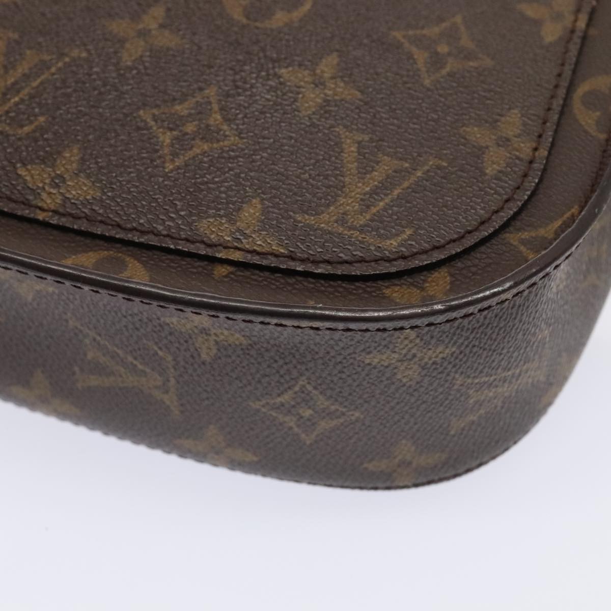 LOUIS VUITTON Monogram Saint Cloud GM Shoulder Bag M51242 LV Auth ep5923