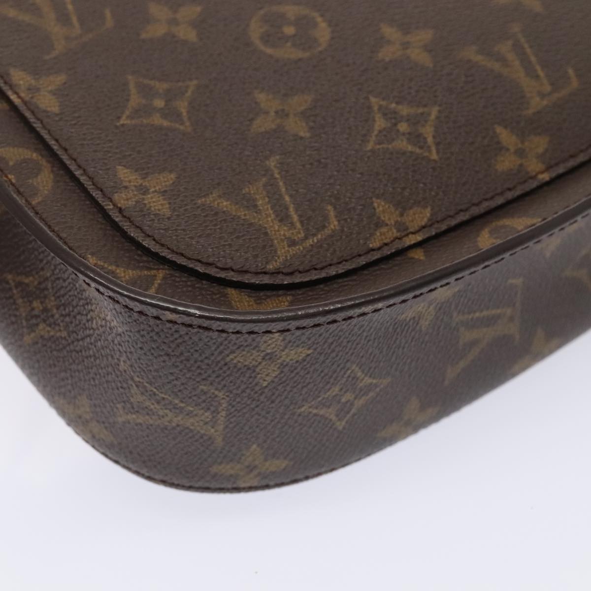 LOUIS VUITTON Monogram Saint Cloud GM Shoulder Bag M51242 LV Auth ep5923