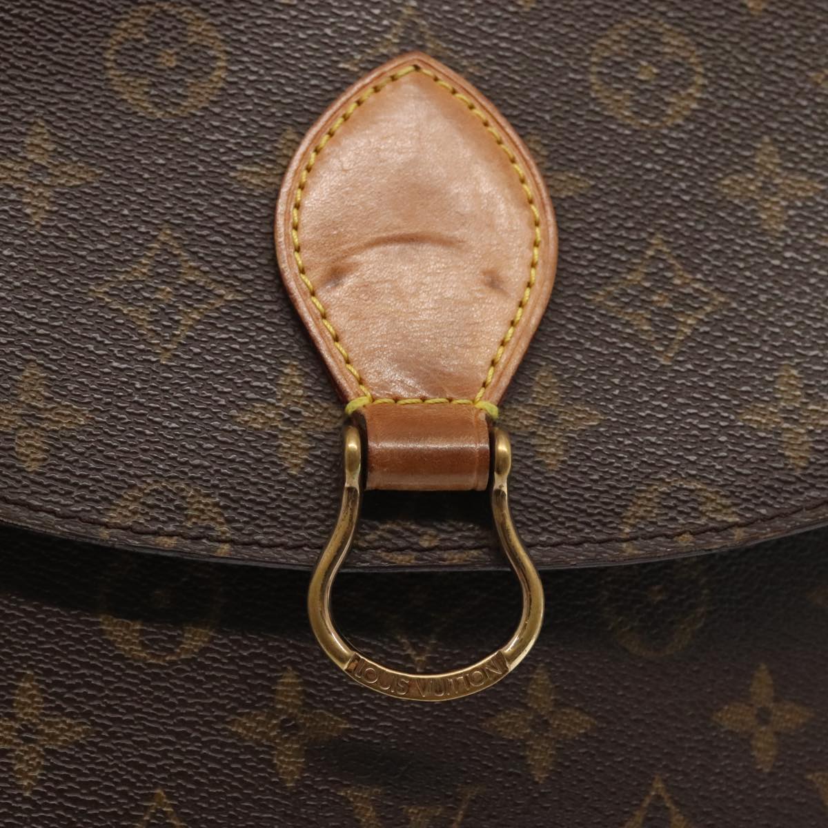 LOUIS VUITTON Monogram Saint Cloud GM Shoulder Bag M51242 LV Auth ep5923