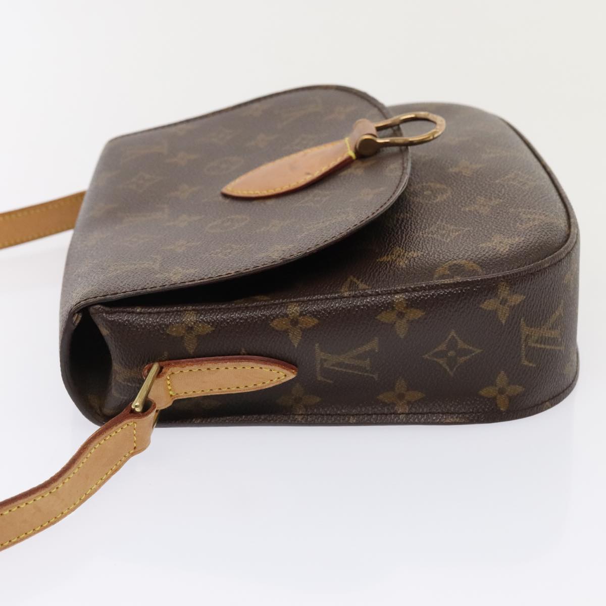 LOUIS VUITTON Monogram Saint Cloud GM Shoulder Bag M51242 LV Auth ep5923