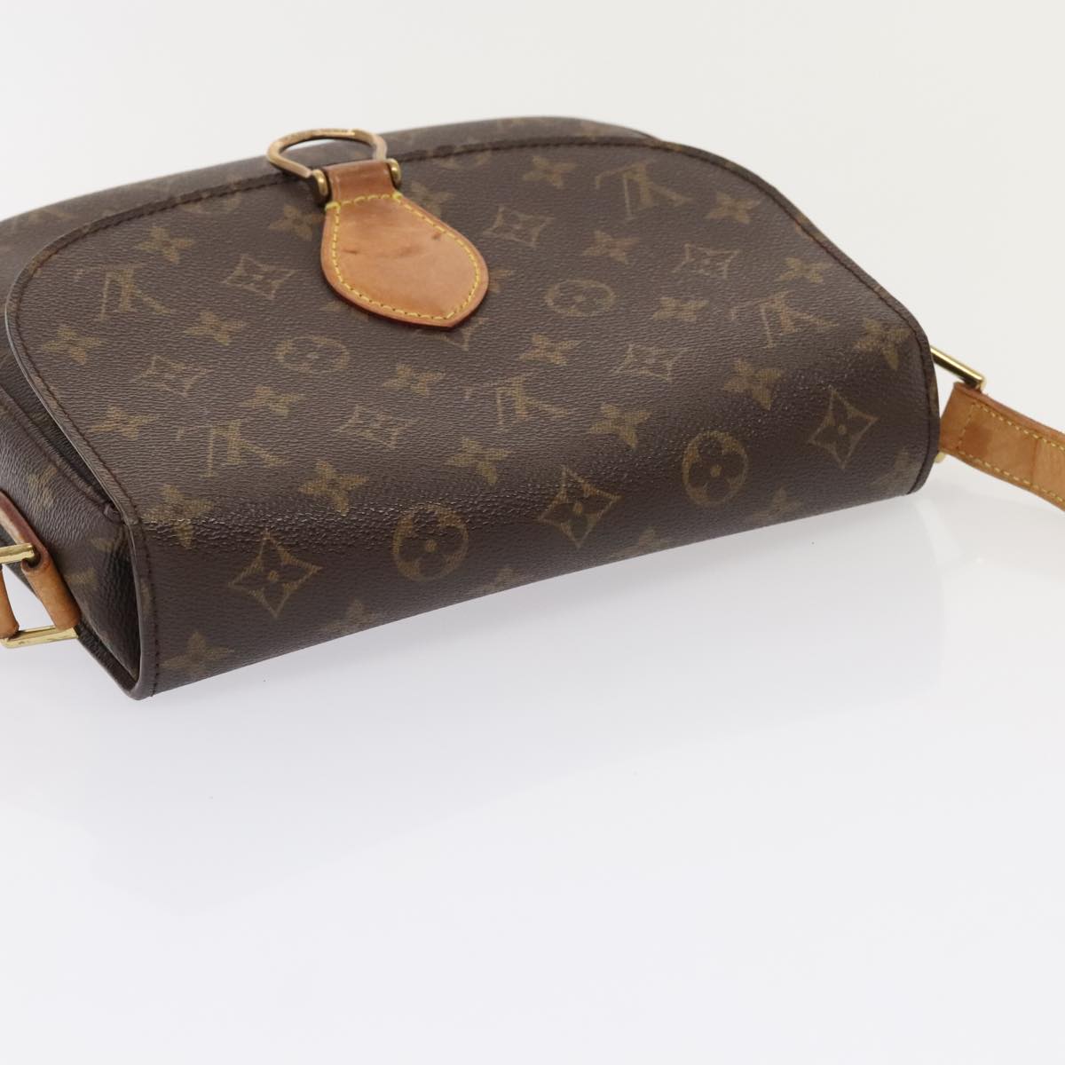 LOUIS VUITTON Monogram Saint Cloud GM Shoulder Bag M51242 LV Auth ep5923