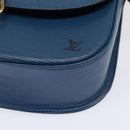 LOUIS VUITTON Epi Saint Cloud GM Shoulder Bag Toledo Blue M52195 LV Auth ep5940-14