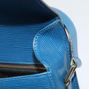 LOUIS VUITTON Epi Saint Cloud GM Shoulder Bag Toledo Blue M52195 LV Auth ep5940-21
