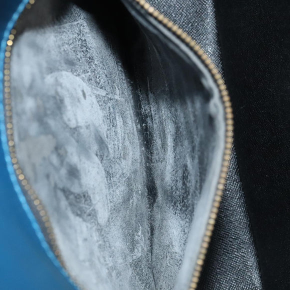 LOUIS VUITTON Epi Saint Cloud GM Shoulder Bag Toledo Blue M52195 LV Auth ep5940