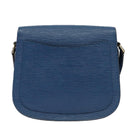 LOUIS VUITTON Epi Saint Cloud GM Shoulder Bag Toledo Blue M52195 LV Auth ep5940-2