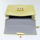 LOUIS VUITTON Monogram Vernis Spring Street Hand Bag Gris M91029 LV Auth ep5954-10