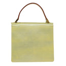 LOUIS VUITTON Monogram Vernis Spring Street Hand Bag Gris M91029 LV Auth ep5954-2