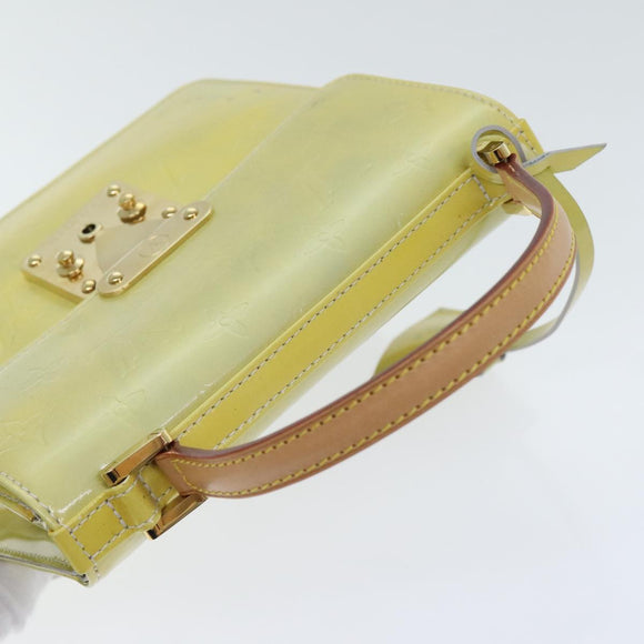 LOUIS VUITTON Monogram Vernis Spring Street Handtas Grijs M91029 LV Auth ep5954