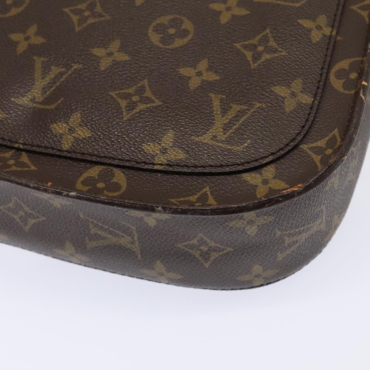 LOUIS VUITTON Monogram Saint Cloud GM Shoulder Bag M51242 LV Auth ep5956