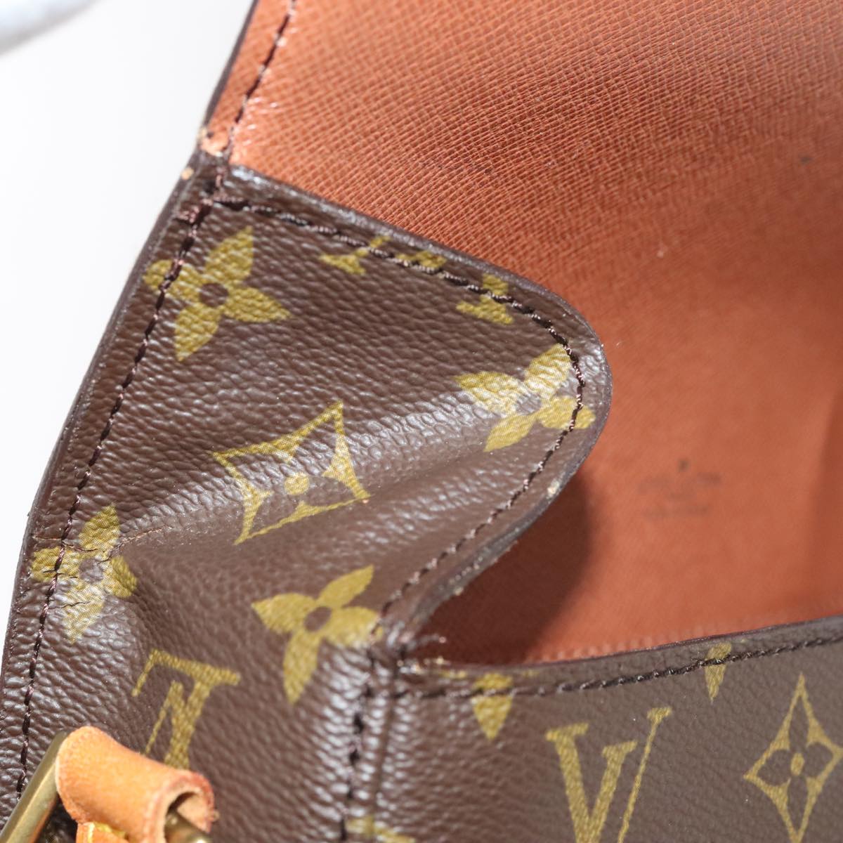 LOUIS VUITTON Monogram Saint Cloud GM Shoulder Bag M51242 LV Auth ep5956