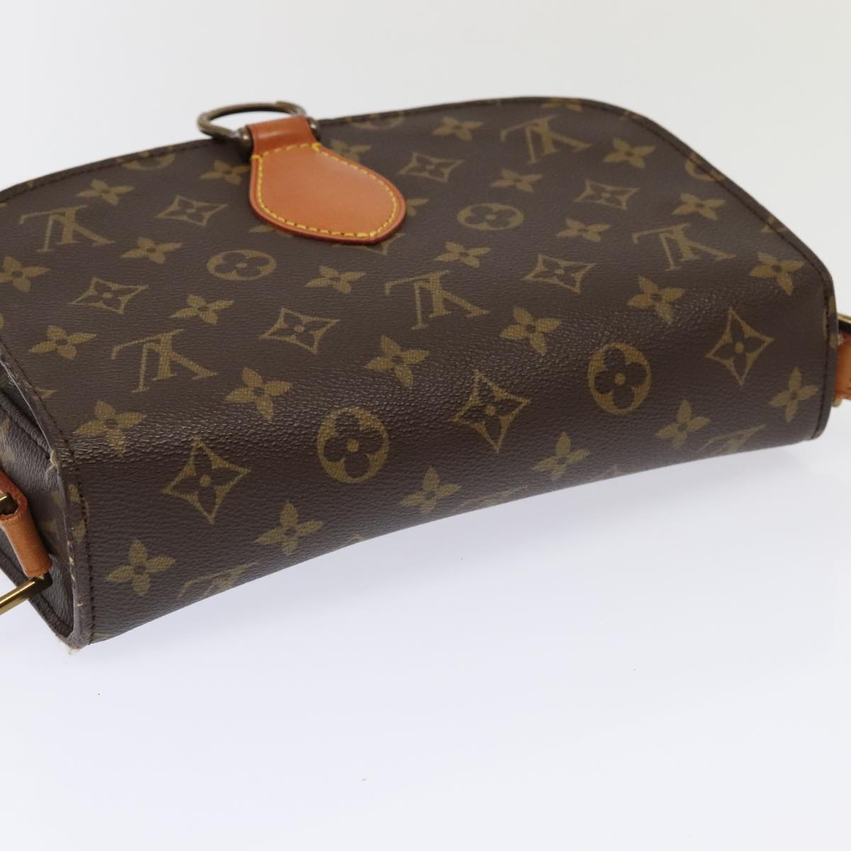 LOUIS VUITTON Monogram Saint Cloud GM Shoulder Bag M51242 LV Auth ep5956