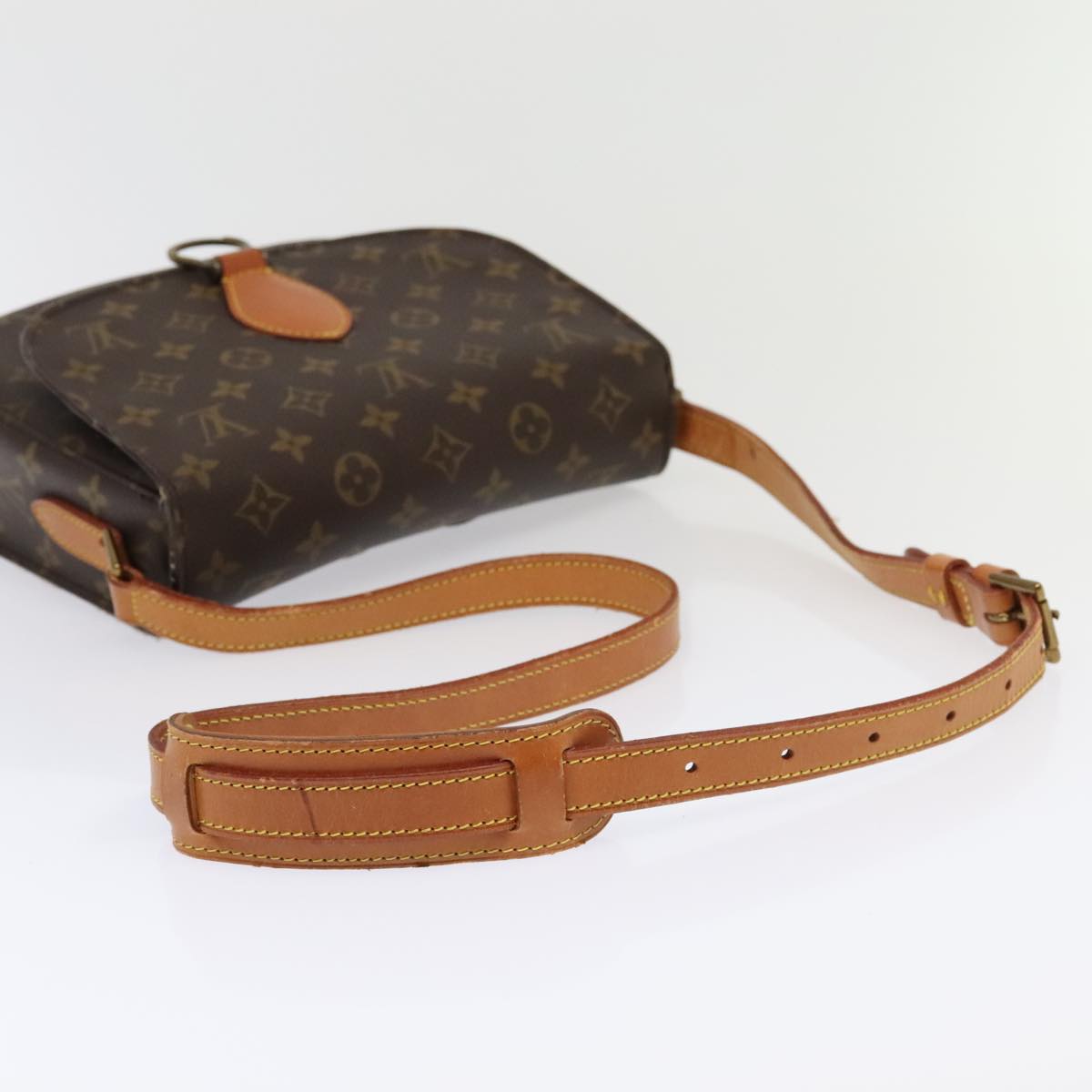 LOUIS VUITTON Monogram Saint Cloud GM Shoulder Bag M51242 LV Auth ep5956