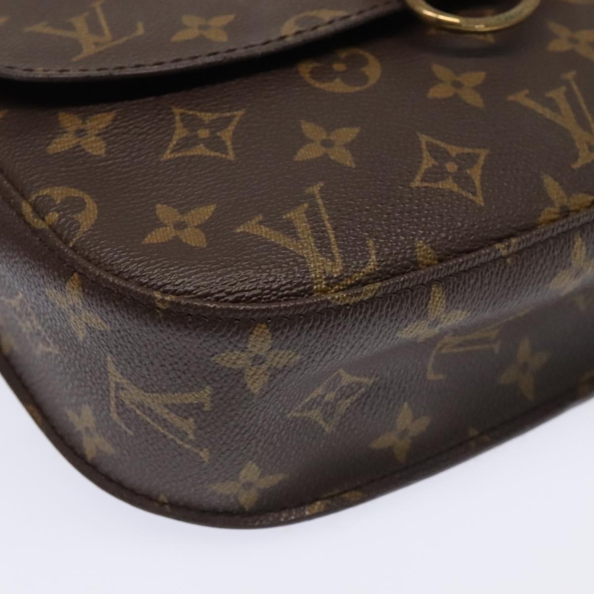 LOUIS VUITTON Monogram Saint Cloud GM Shoulder Bag M51242 LV Auth ep5960