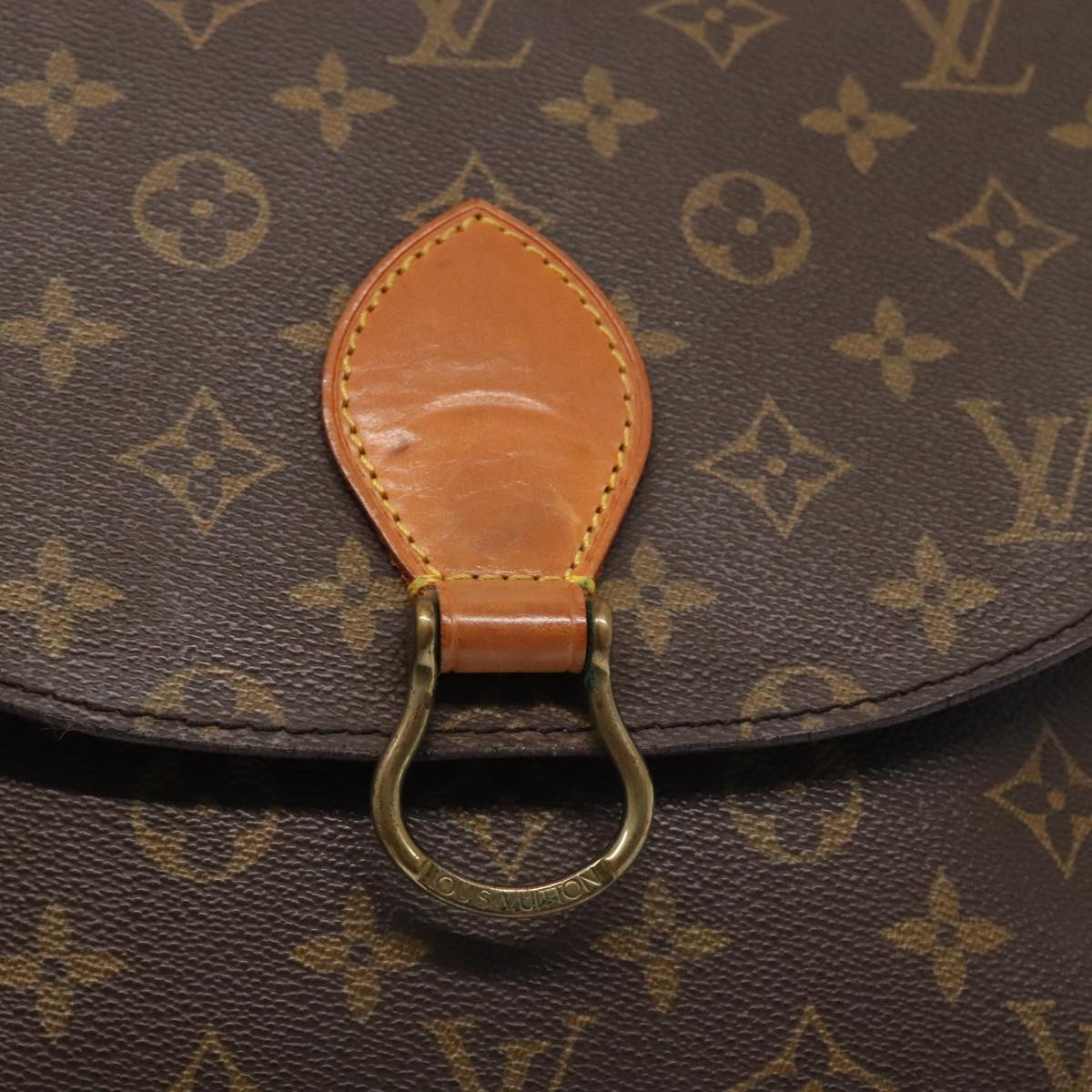 LOUIS VUITTON Monogram Saint Cloud GM Shoulder Bag M51242 LV Auth ep5960