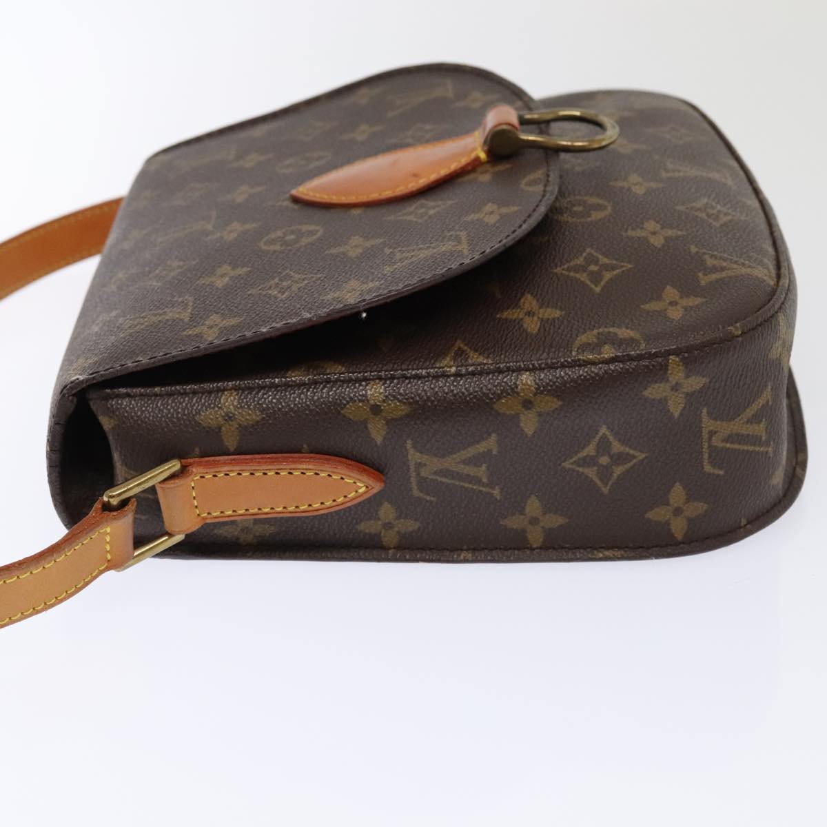 LOUIS VUITTON Monogram Saint Cloud GM Shoulder Bag M51242 LV Auth ep5960