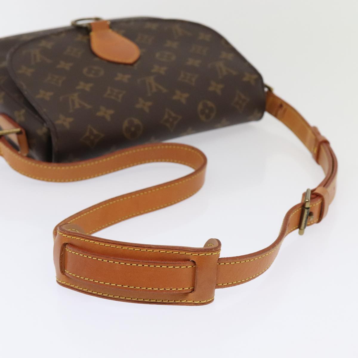 LOUIS VUITTON Monogram Saint Cloud GM Shoulder Bag M51242 LV Auth ep5960