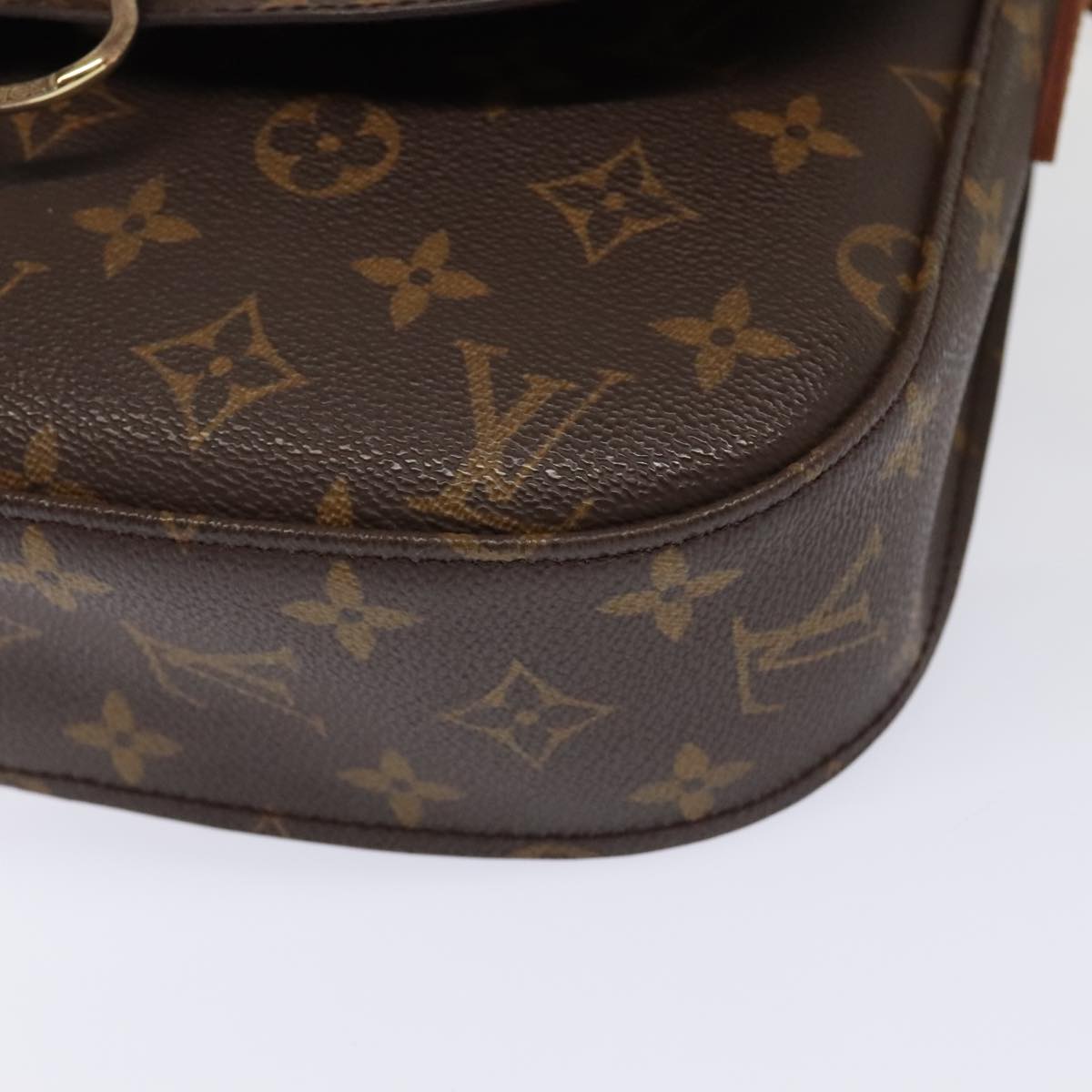 LOUIS VUITTON Monogram Saint Cloud GM Shoulder Bag M51242 LV Auth ep5963