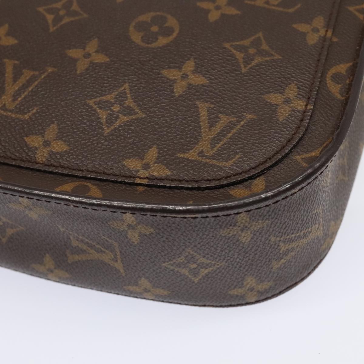 LOUIS VUITTON Monogram Saint Cloud GM Shoulder Bag M51242 LV Auth ep5963