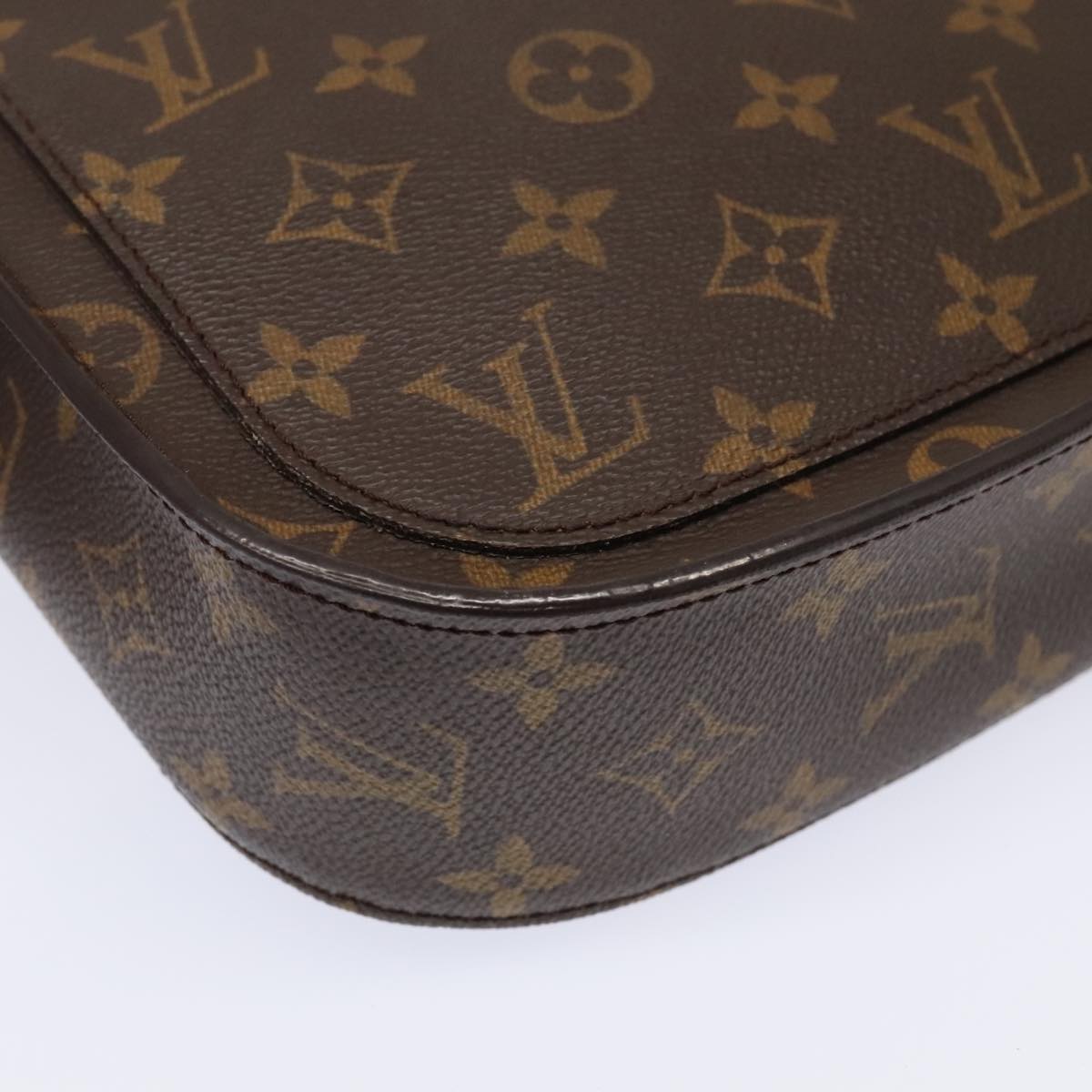 LOUIS VUITTON Monogram Saint Cloud GM Shoulder Bag M51242 LV Auth ep5963