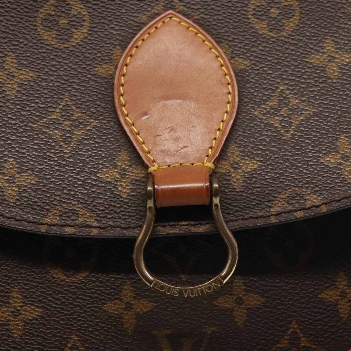 LOUIS VUITTON Monogram Saint Cloud GM Shoulder Bag M51242 LV Auth ep5963