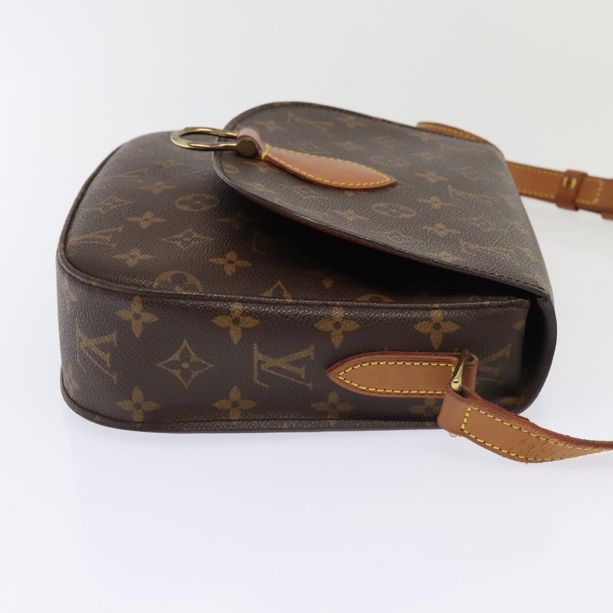 LOUIS VUITTON Monogram Saint Cloud GM Shoulder Bag M51242 LV Auth ep5963