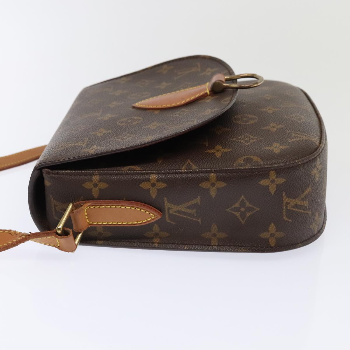 LOUIS VUITTON Monogram Saint Cloud GM Shoulder Bag M51242 LV Auth ep5963